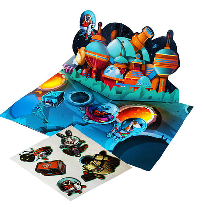 QwiToy 3 in 1 Playbook - Magic Adventures