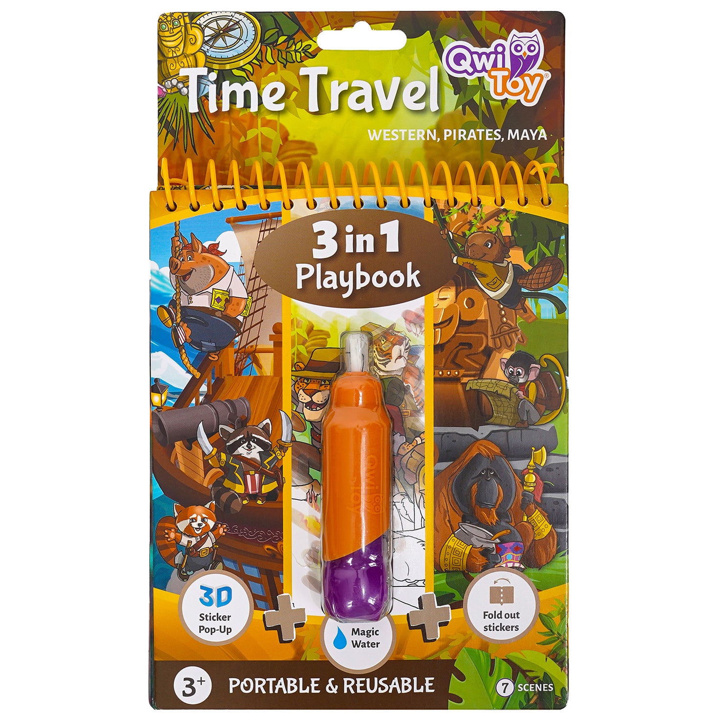 QwiToy 3 in 1 Playbook - Time Travel